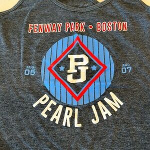 Women’s Pearl Jam Tank Top Fenway Size M